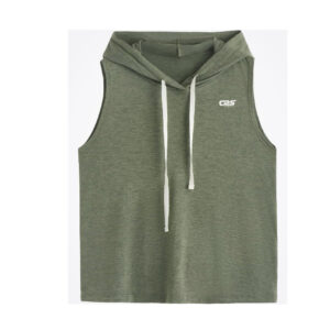 Sleeveless hoodie