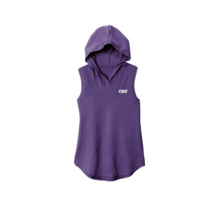 Sleeveless hoodie